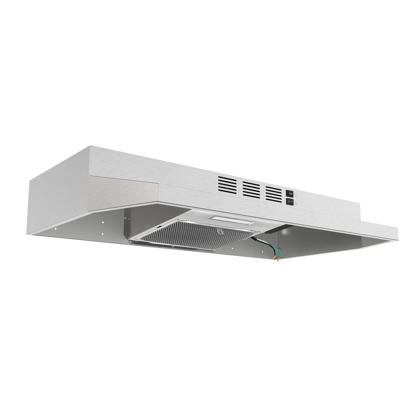 Forno Cappa 30-Inch Under Cabinet Range Hood, Stainless Steel, 200 CFM, Convertible, LED Lighting - Forno Appliances