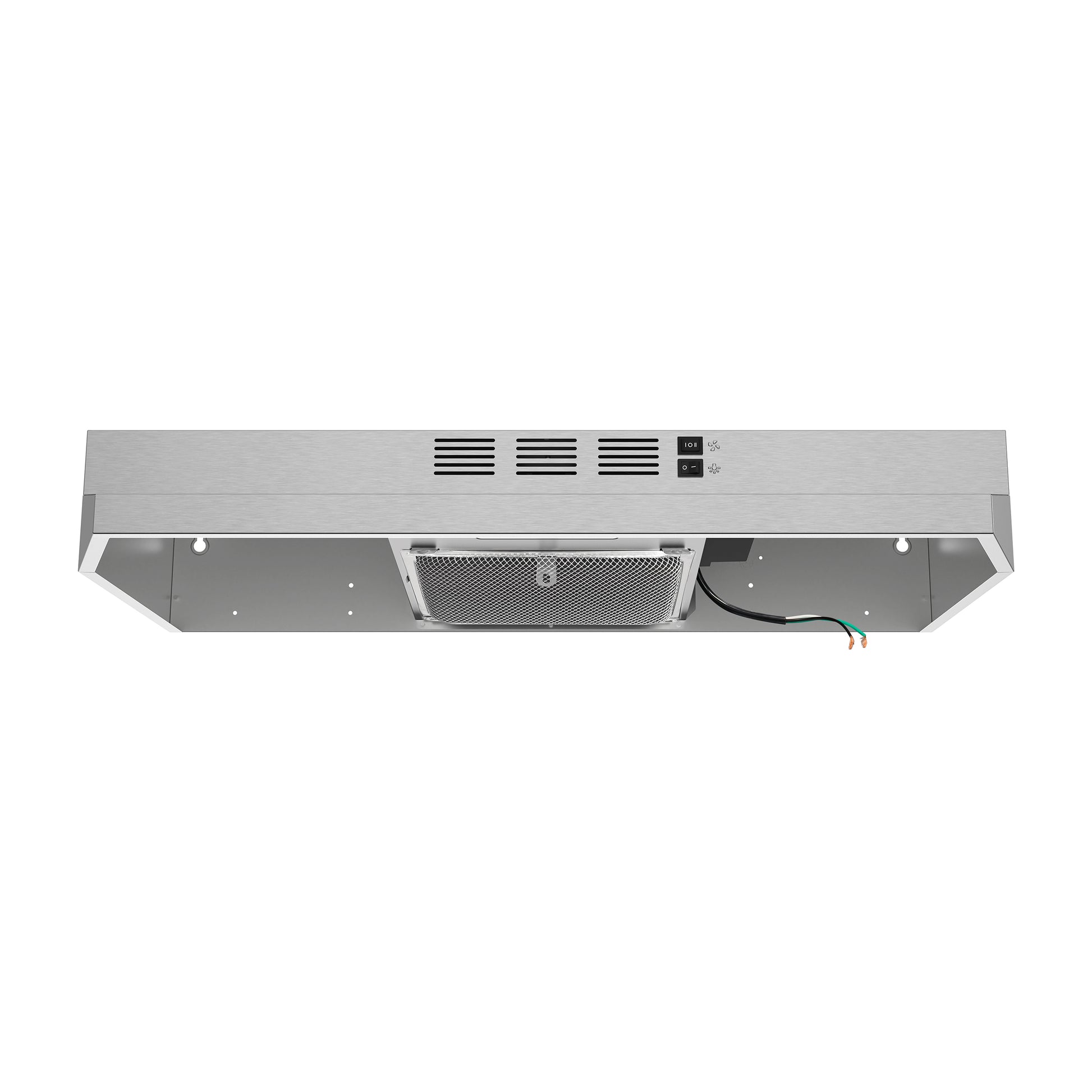 Forno Cappa 30-Inch Under Cabinet Range Hood, Stainless Steel, 200 CFM, Convertible, LED Lighting - Forno Appliances