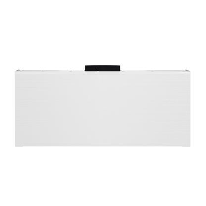Forno Bari Espresso 30-Inch Under Cabinet Range Hood, White, 600 CFM, LED Lighting, Dishwasher-Safe Baffle Filters, 3-Speed Fan Control - Forno Appliances