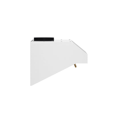 Forno Bari Espresso 30-Inch Under Cabinet Range Hood, White, 600 CFM, LED Lighting, Dishwasher-Safe Baffle Filters, 3-Speed Fan Control - Forno Appliances