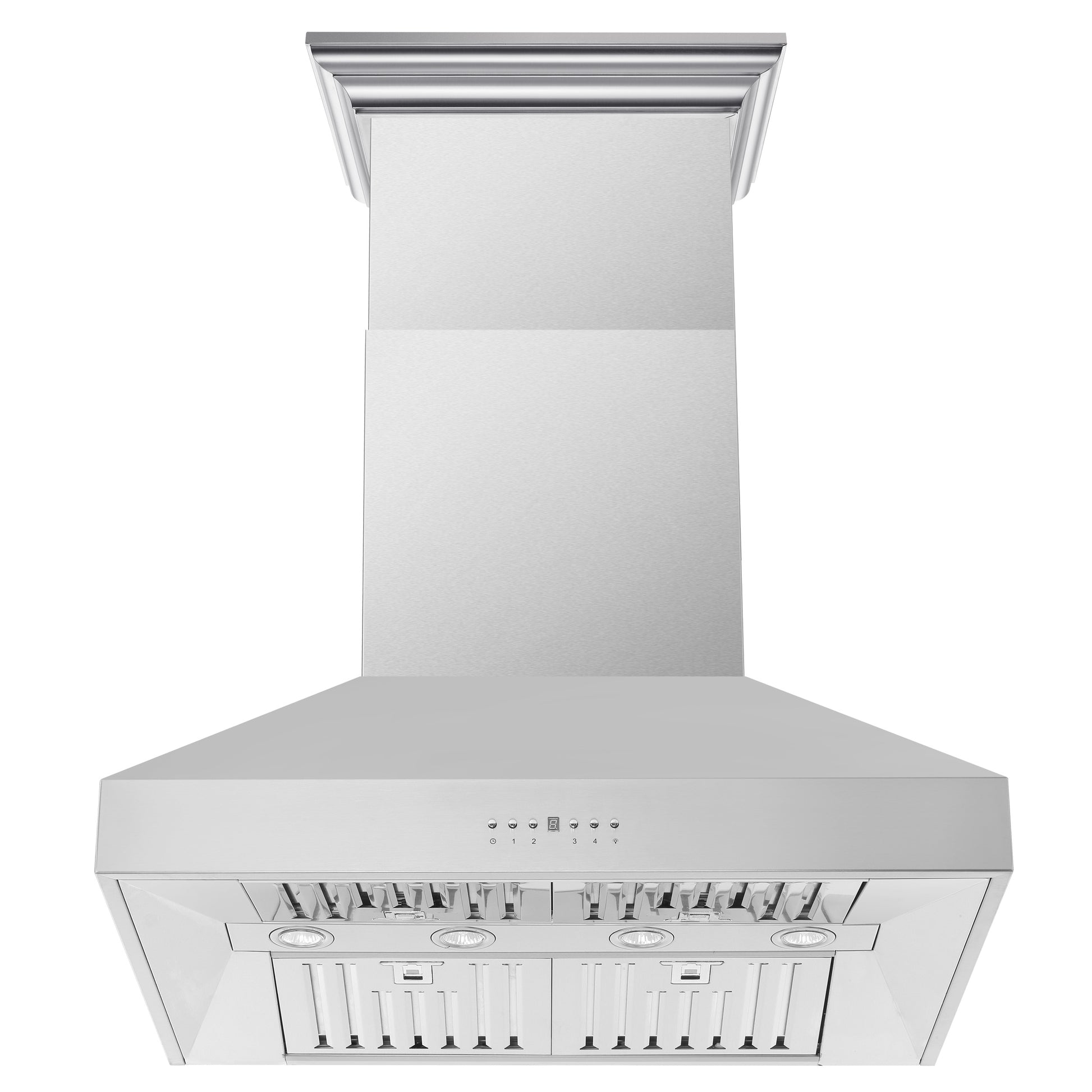 Forno Orvieto 36-Inch Wall Mount Range Hood, LED Lighting, Heavy Duty, Stainless Steel - Forno Appliances