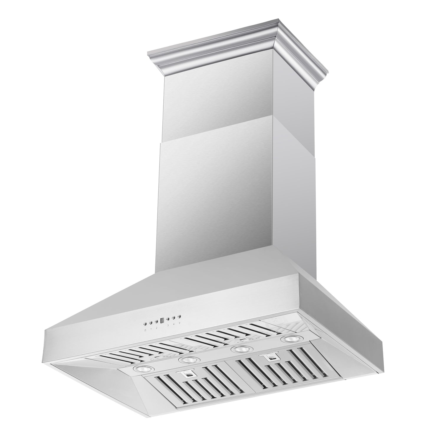 Forno Orvieto 36-Inch Wall Mount Range Hood, LED Lighting, Heavy Duty, Stainless Steel - Forno Appliances