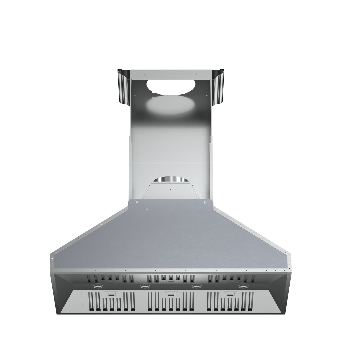 Forno Orvieto 48-Inch Wall Mount Range Hood, LED Lighting, Heavy Duty, Stainless Steel - Forno Appliances