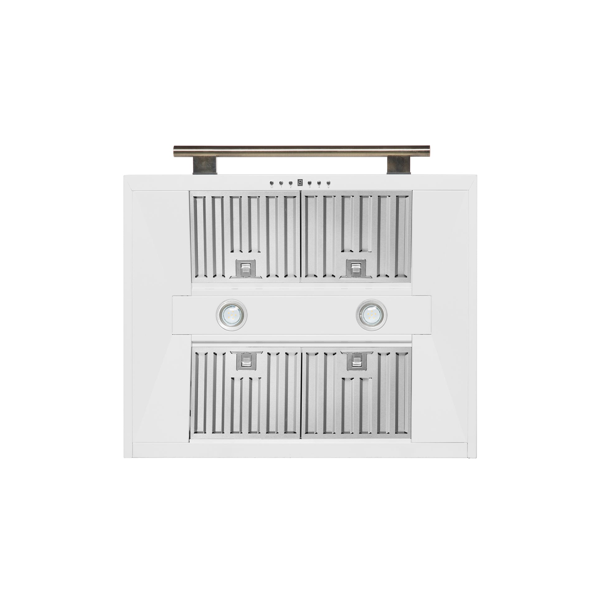 Forno Aria 30 Inch Wall-Mounted Range Hood in White - Forno Appliances