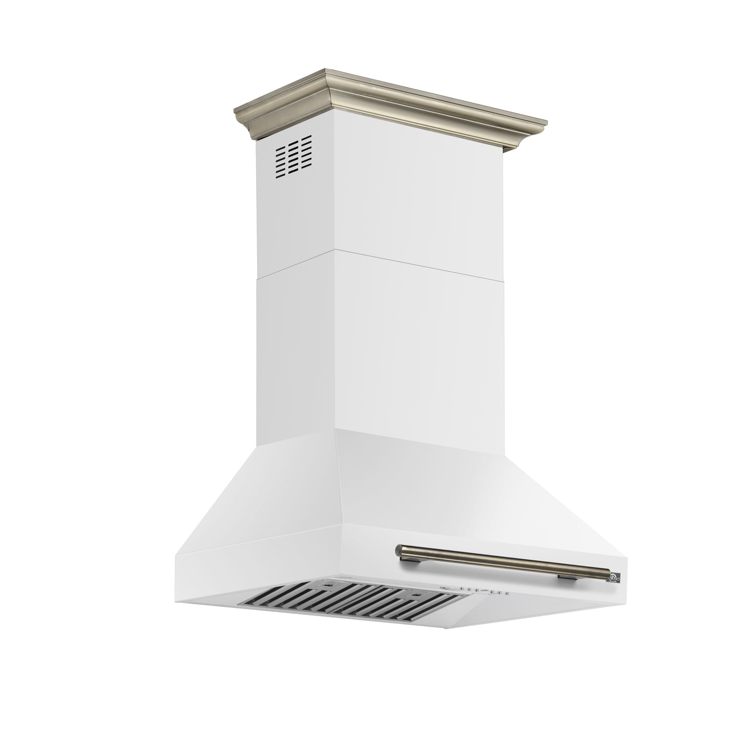 Forno Aria 30 Inch Wall-Mounted Range Hood in White - Forno Appliances
