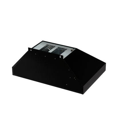 Forno Aria 36 Inch Wall-Mounted Range Hood in Black - Forno Appliances