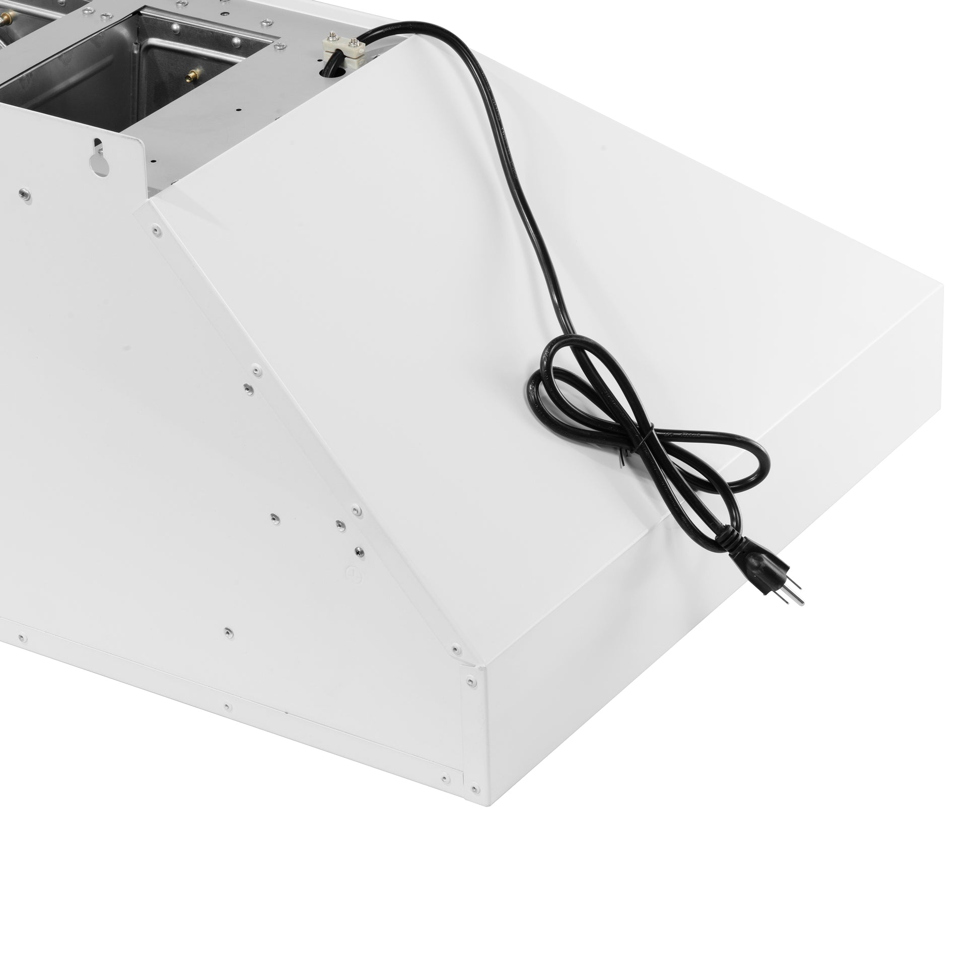 Forno Aria 36 Inch Wall-Mounted Range Hood in White - Forno Appliances