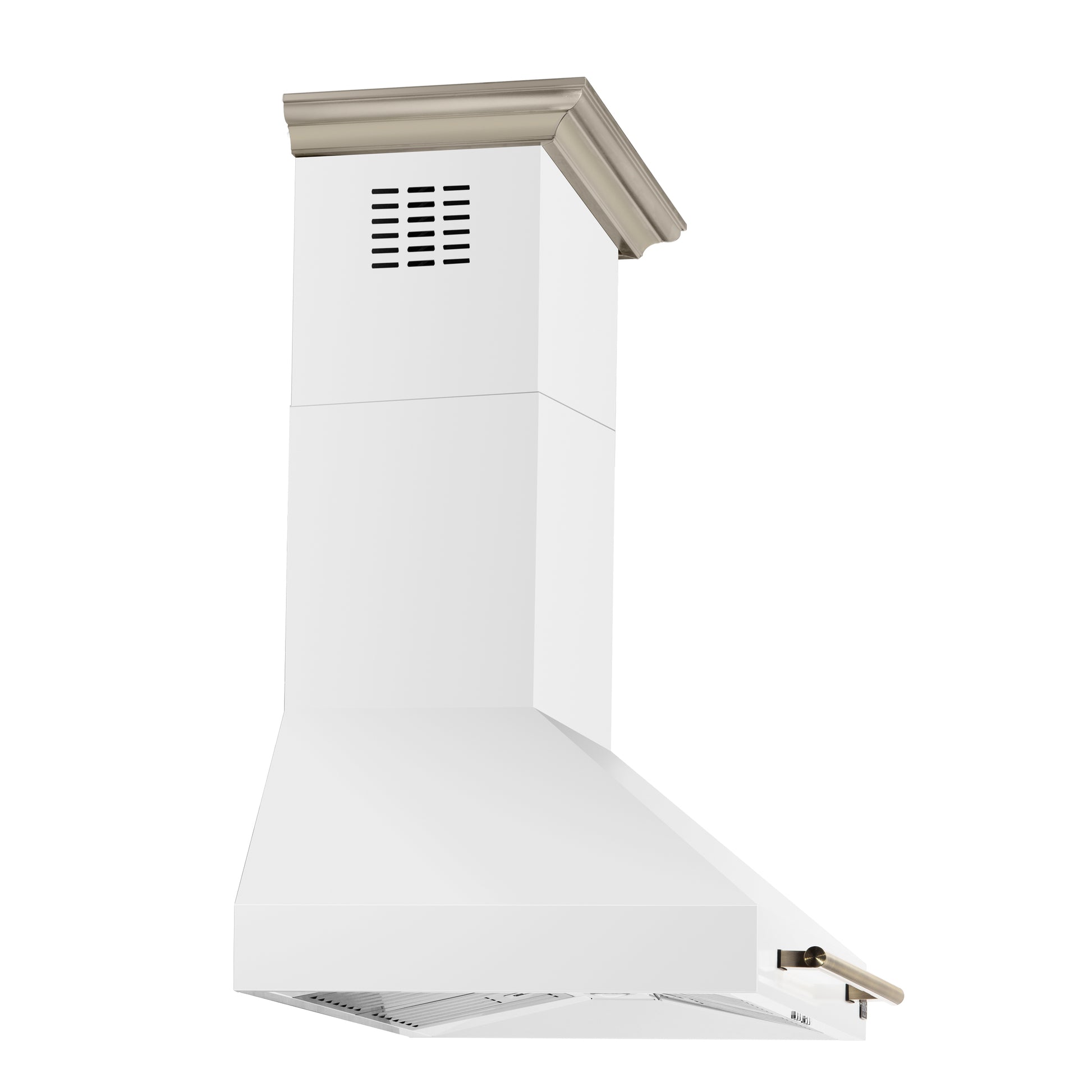 Forno Aria 36 Inch Wall-Mounted Range Hood in White - Forno Appliances