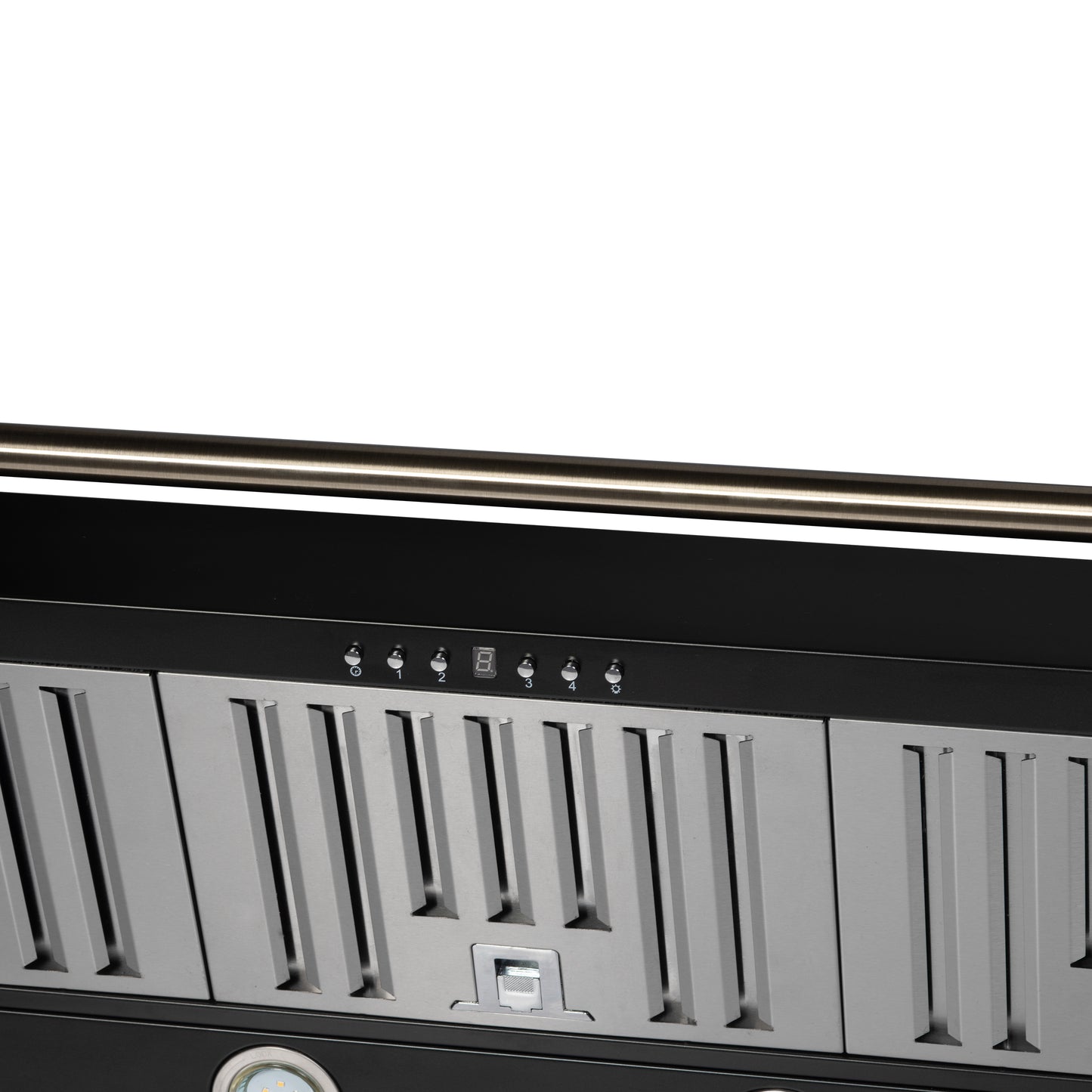 Forno Aria 48 Inch Wall-Mounted Range Hood in Black - Forno Appliances