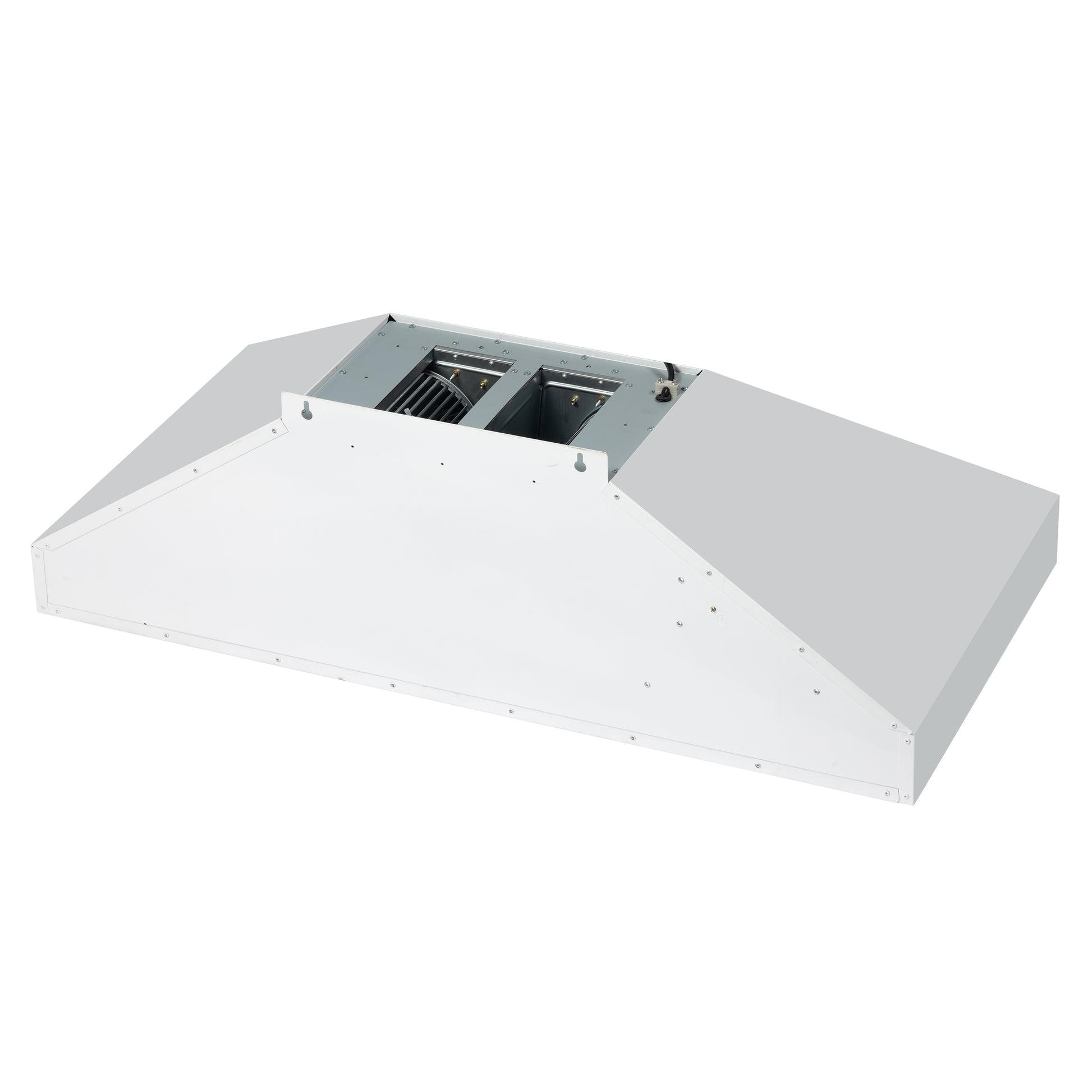 Forno Aria 48 Inch Wall-Mounted Range Hood in White - Forno Appliances