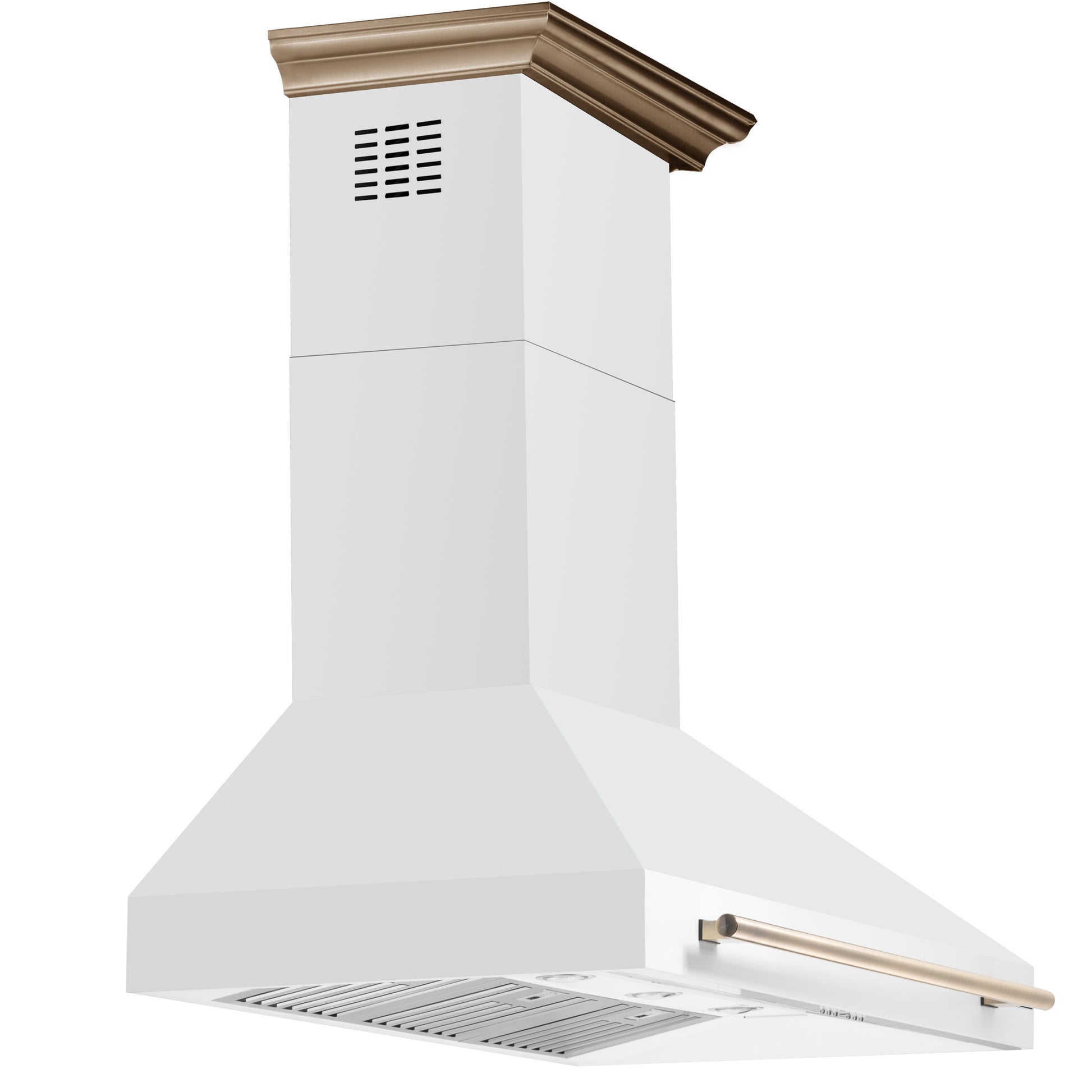 Forno Aria 48 Inch Wall-Mounted Range Hood in White - Forno Appliances