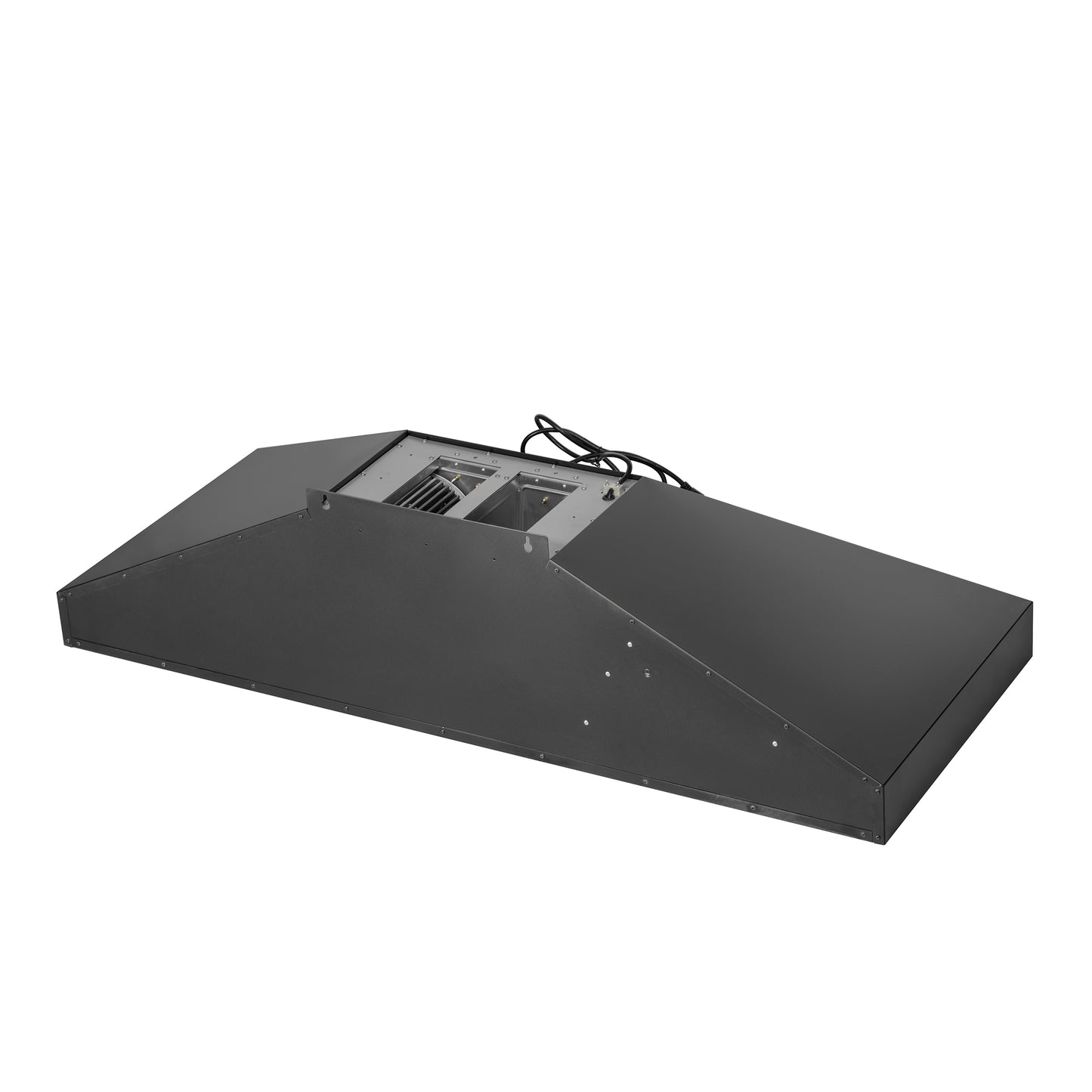 Forno Aria 60 Inch Wall-Mounted Range Hood in Black - Forno Appliances