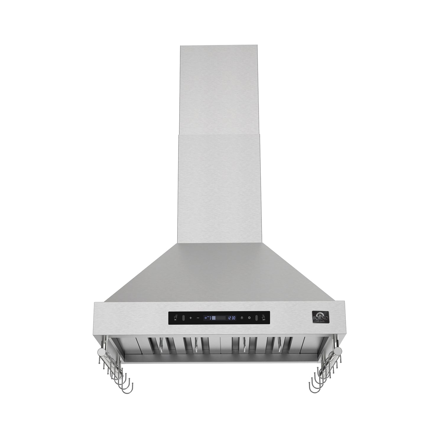 Forno Venezia 30 Inch Wall-Mounted Range Hood with Touch Controls and Baffle Filters - Forno Appliances