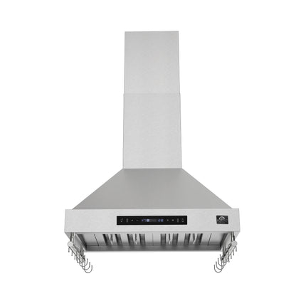Forno Venezia 30 Inch Wall-Mounted Range Hood with Touch Controls and Baffle Filters - Forno Appliances