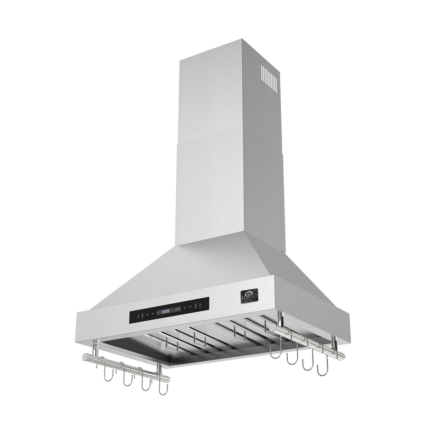 Forno Venezia 30 Inch Wall-Mounted Range Hood with Touch Controls and Baffle Filters - Forno Appliances