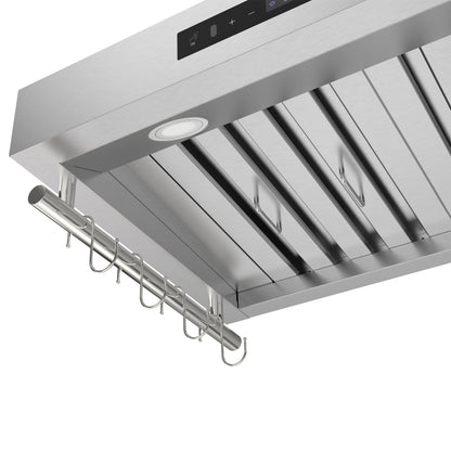 Forno Venezia 30 Inch Wall-Mounted Range Hood with Touch Controls and Baffle Filters - Forno Appliances