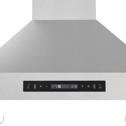 Forno Venezia 30 Inch Wall-Mounted Range Hood with Touch Controls and Baffle Filters - Forno Appliances