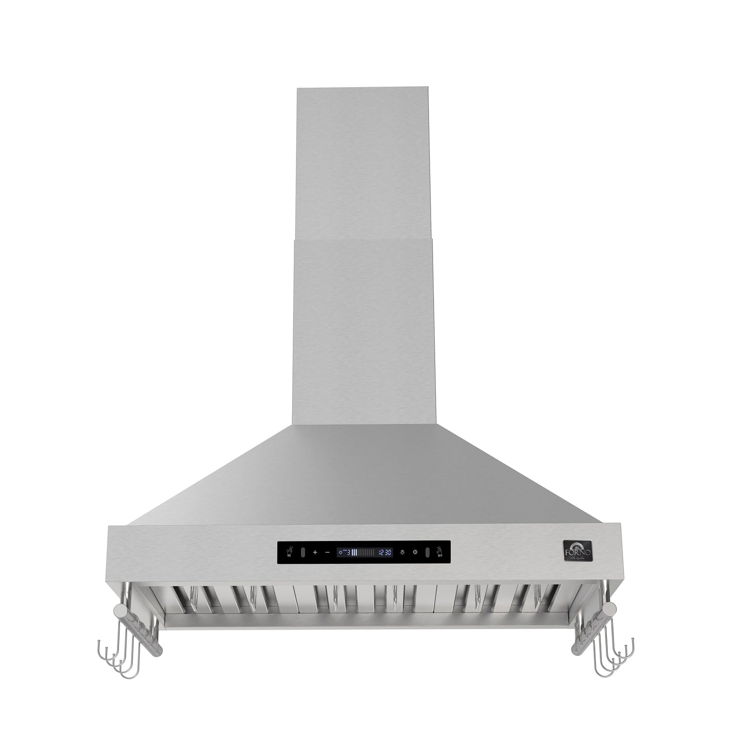 Forno Venezia 36 Inch Wall-Mounted Range Hood with Touch Controls and Baffle Filters - Forno Appliances