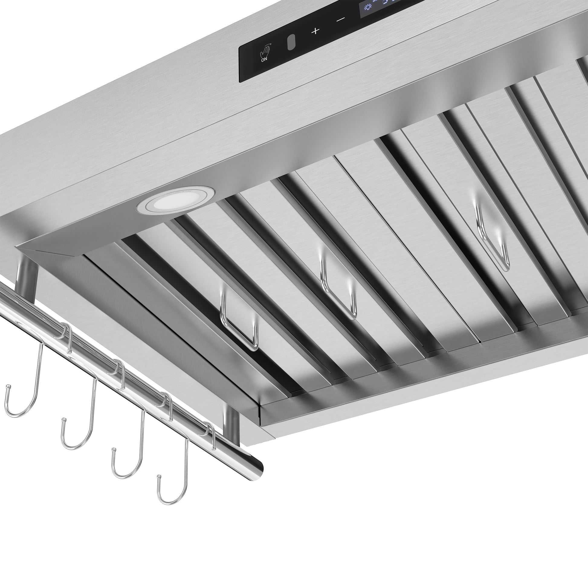 Forno Venezia 36 Inch Wall-Mounted Range Hood with Touch Controls and Baffle Filters - Forno Appliances