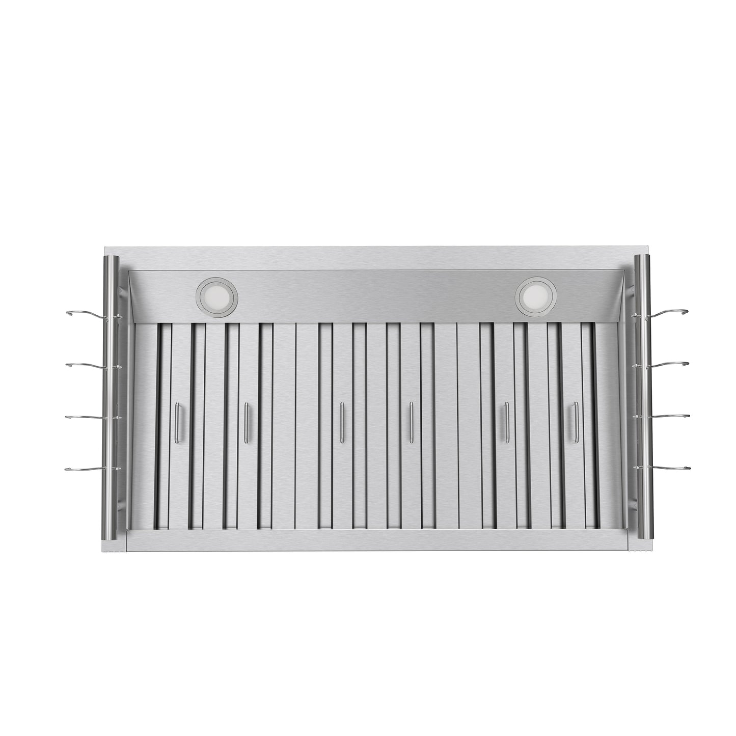 Forno Venezia 36 Inch Wall-Mounted Range Hood with Touch Controls and Baffle Filters - Forno Appliances