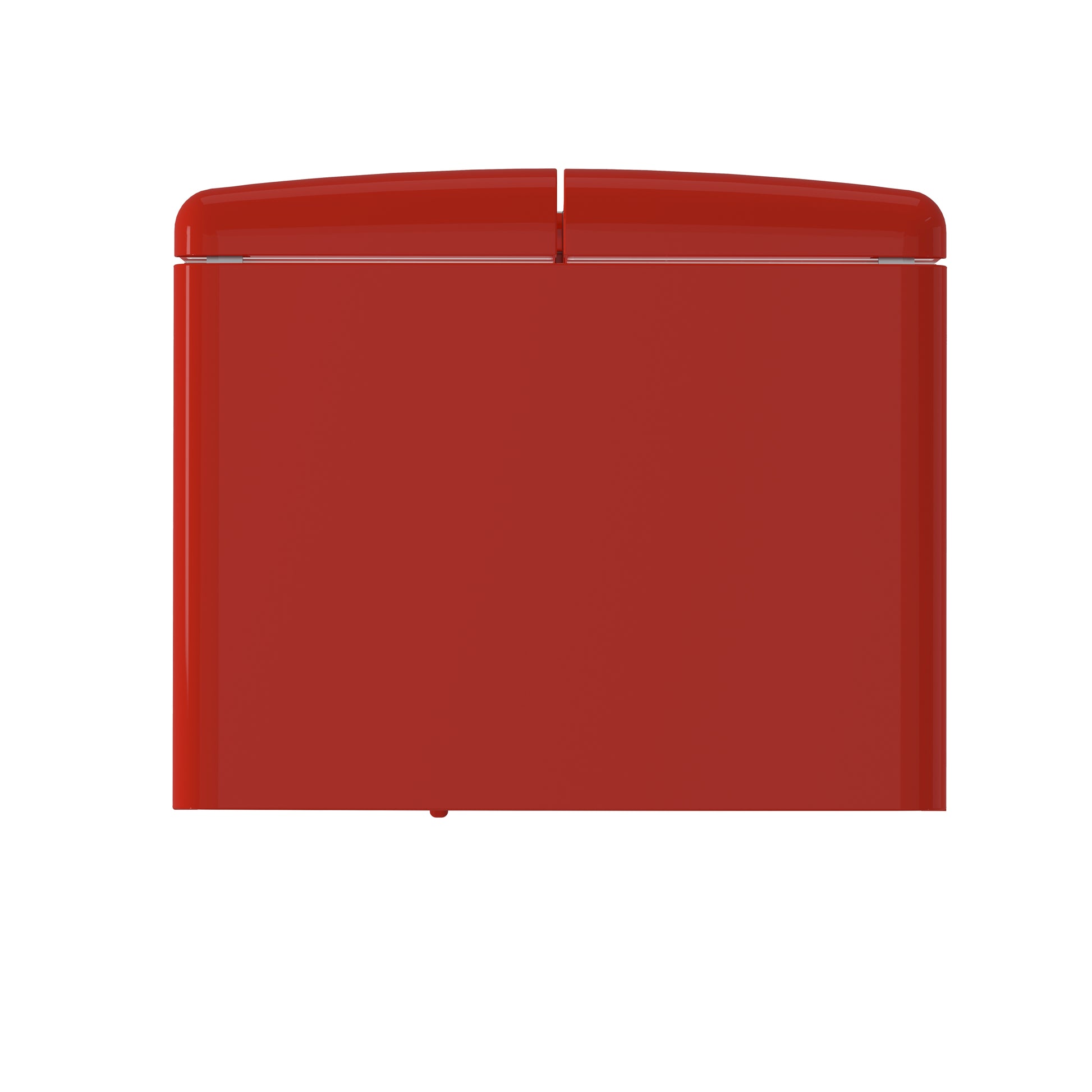 Forno Luigi 33-Inch French Door Refrigerator, 18 cu.ft, Red Finish, Handle-Free Design, ENERGY STAR Certified - Forno Appliances