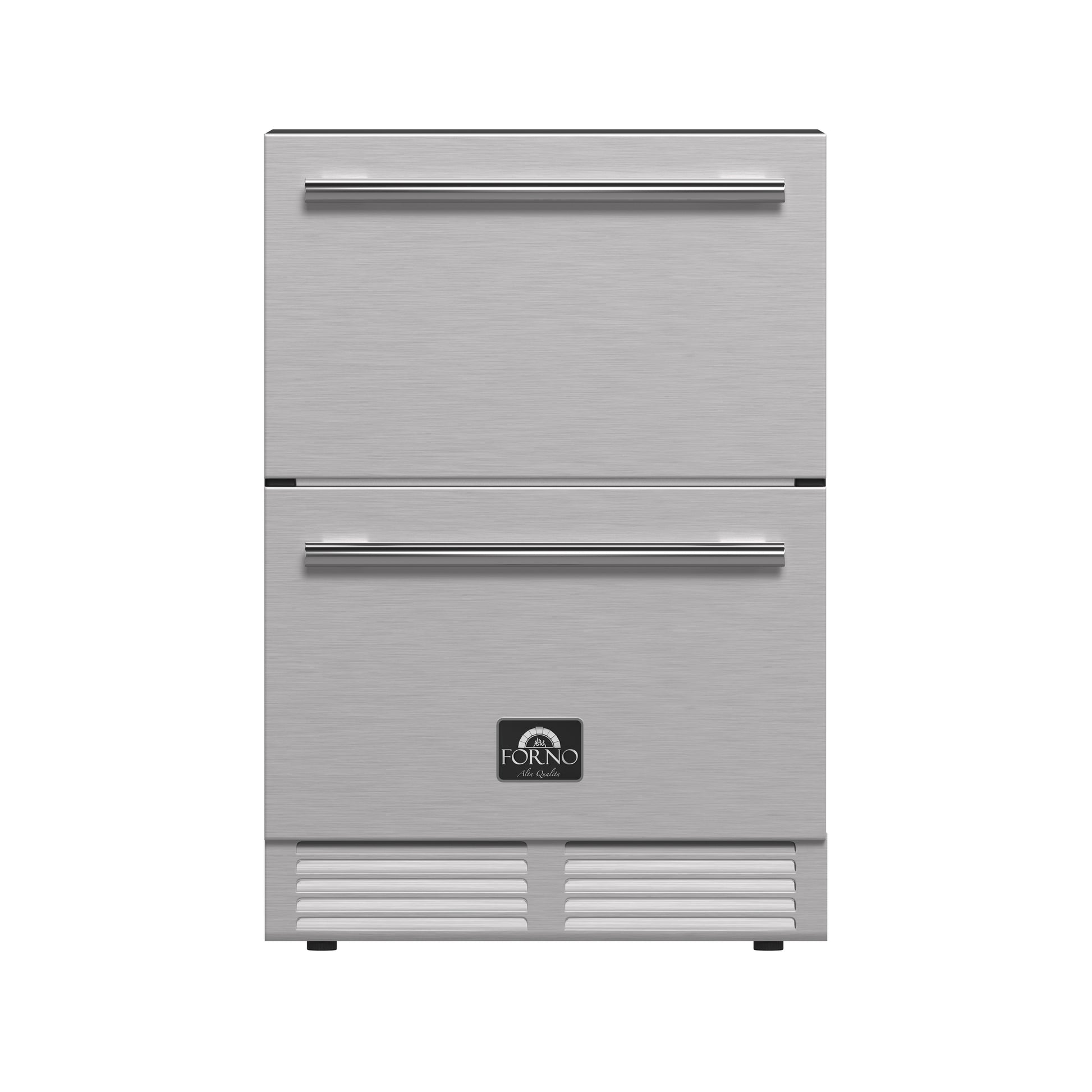 Forno Cosenza 24" Built-In Indoor/Outdoor Drawer Freezer with Ice Maker, 4.69 cu.ft. - Forno Appliances