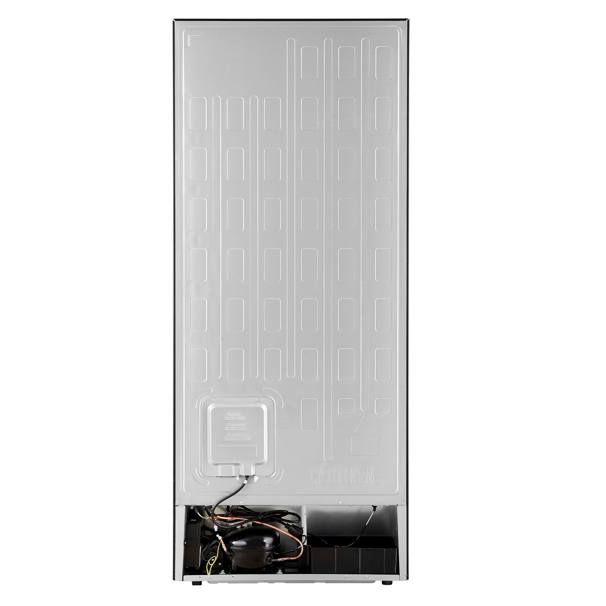 Forno Maderno 28-Inch Convertible Upright Freezer/Refrigerator in Black with Antique Brass Handle, 13.6 cu.ft., Left Swing - Forno Appliances