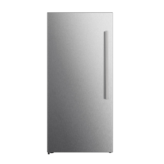 FORNO Maderno 28" Left Swing Convertible Freestanding Refrigerator/Freezer in Stainless Steel 13.6 cu.ft. - Forno Appliances