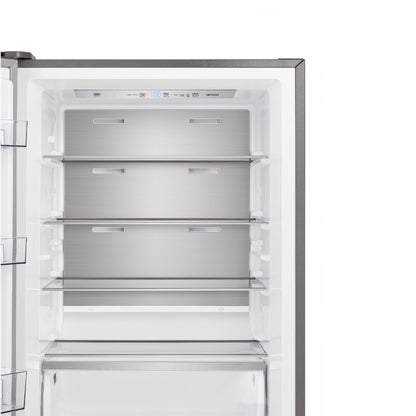 FORNO Maderno 28" Left Swing Convertible Freestanding Refrigerator/Freezer in Stainless Steel 13.6 cu.ft. - Forno Appliances
