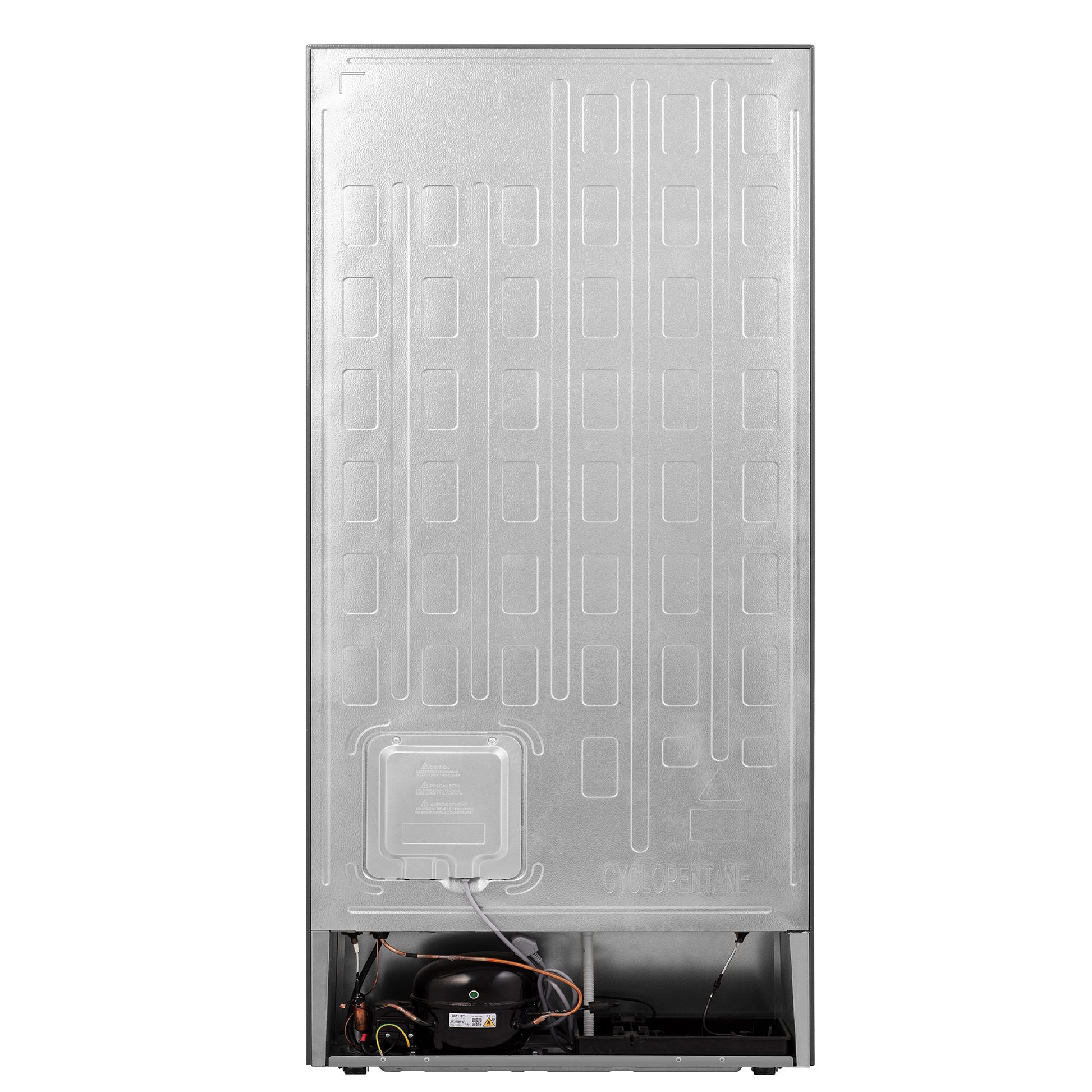 FORNO Maderno 28" Right Swing Convertible Freestanding Refrigerator/Freezer in Stainless Steel 13.6 cu.ft. - Forno Appliances