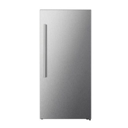FORNO Maderno 28" Right Swing Convertible Freestanding Refrigerator/Freezer in Stainless Steel 13.6 cu.ft. - Forno Appliances