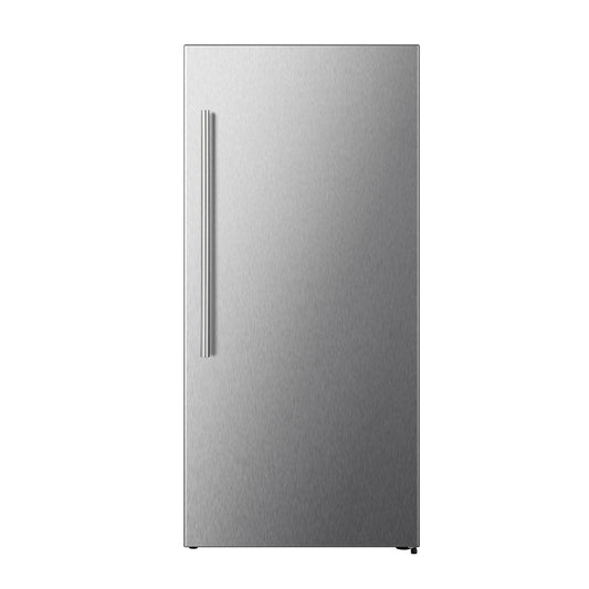 FORNO Maderno 28" Right Swing Convertible Freestanding Refrigerator/Freezer in Stainless Steel 13.6 cu.ft. - Forno Appliances