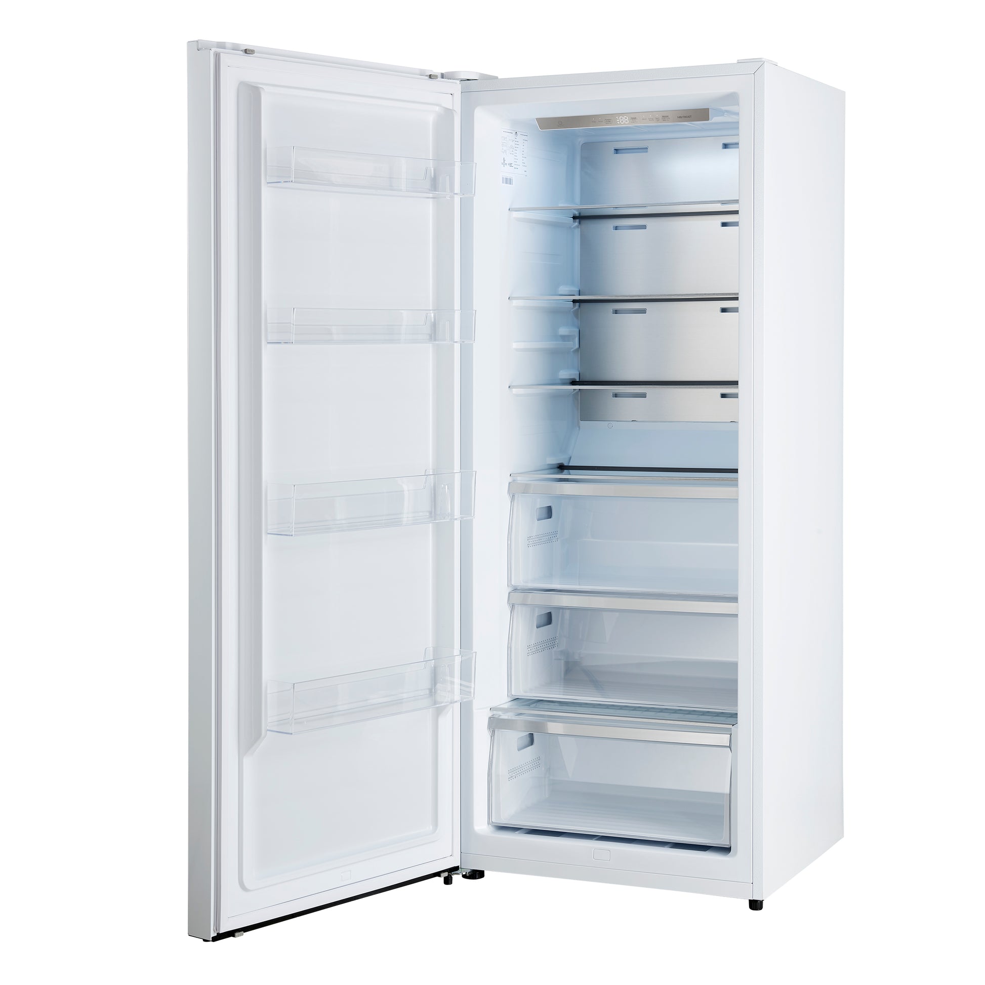 Forno Maderno 2-28-Inch Wide Convertible Refrigerator/Freezer in White, Decorative Trim, 27.2 cu.ft, 84-Inch High, ENERGY STAR Certified - Forno Appliances