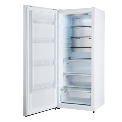 Forno Maderno 2-28-Inch Wide Convertible Refrigerator/Freezer in White, Decorative Trim, 27.2 cu.ft, 84-Inch High, ENERGY STAR Certified - Forno Appliances