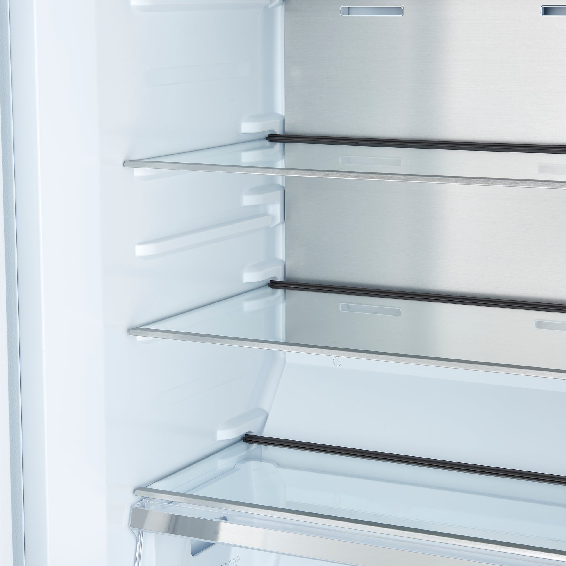 Forno Maderno 2-28-Inch Wide Convertible Refrigerator/Freezer in White, Decorative Trim, 27.2 cu.ft, 84-Inch High, ENERGY STAR Certified - Forno Appliances