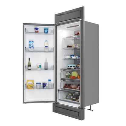 Forno Maderno 28-Inch Built-In Convertible Refrigerator, 13.6 cu.ft, Left Swing, Decorative Grill, ENERGY STAR Certified - Forno Appliances