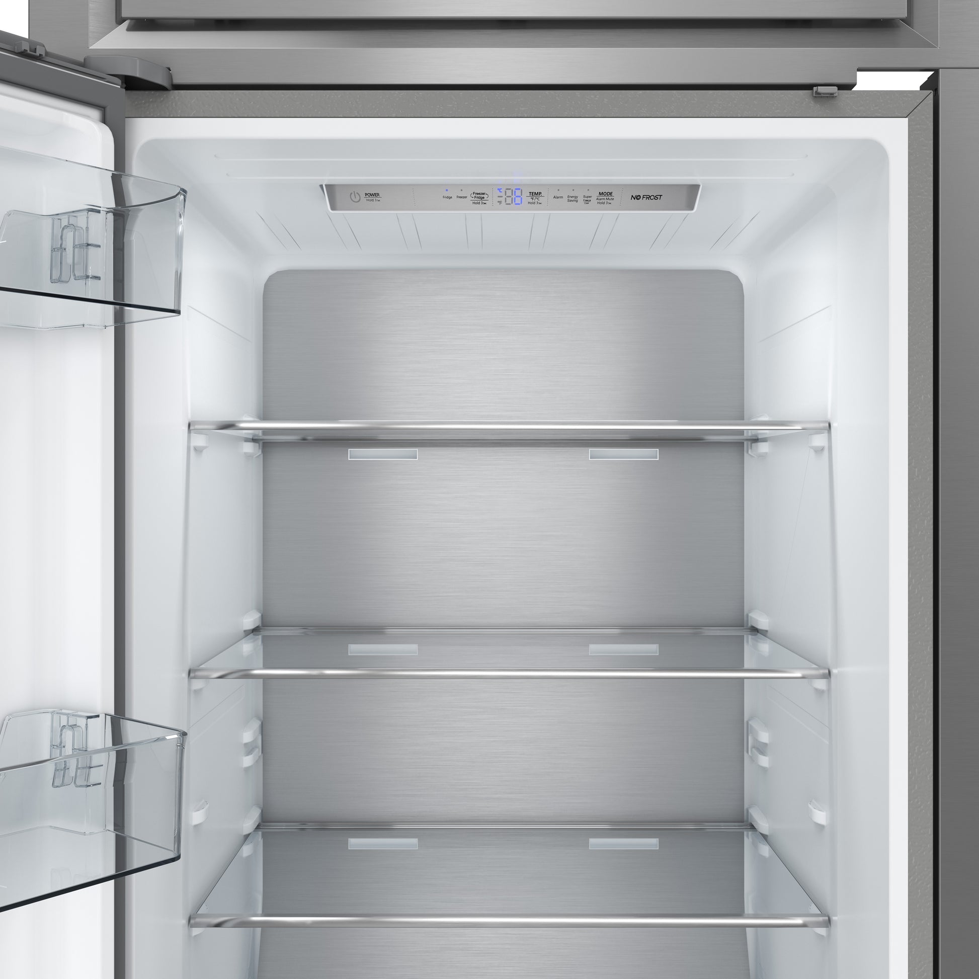 Forno Maderno 28-Inch Built-In Convertible Refrigerator, 13.6 cu.ft, Left Swing, Decorative Grill, ENERGY STAR Certified - Forno Appliances
