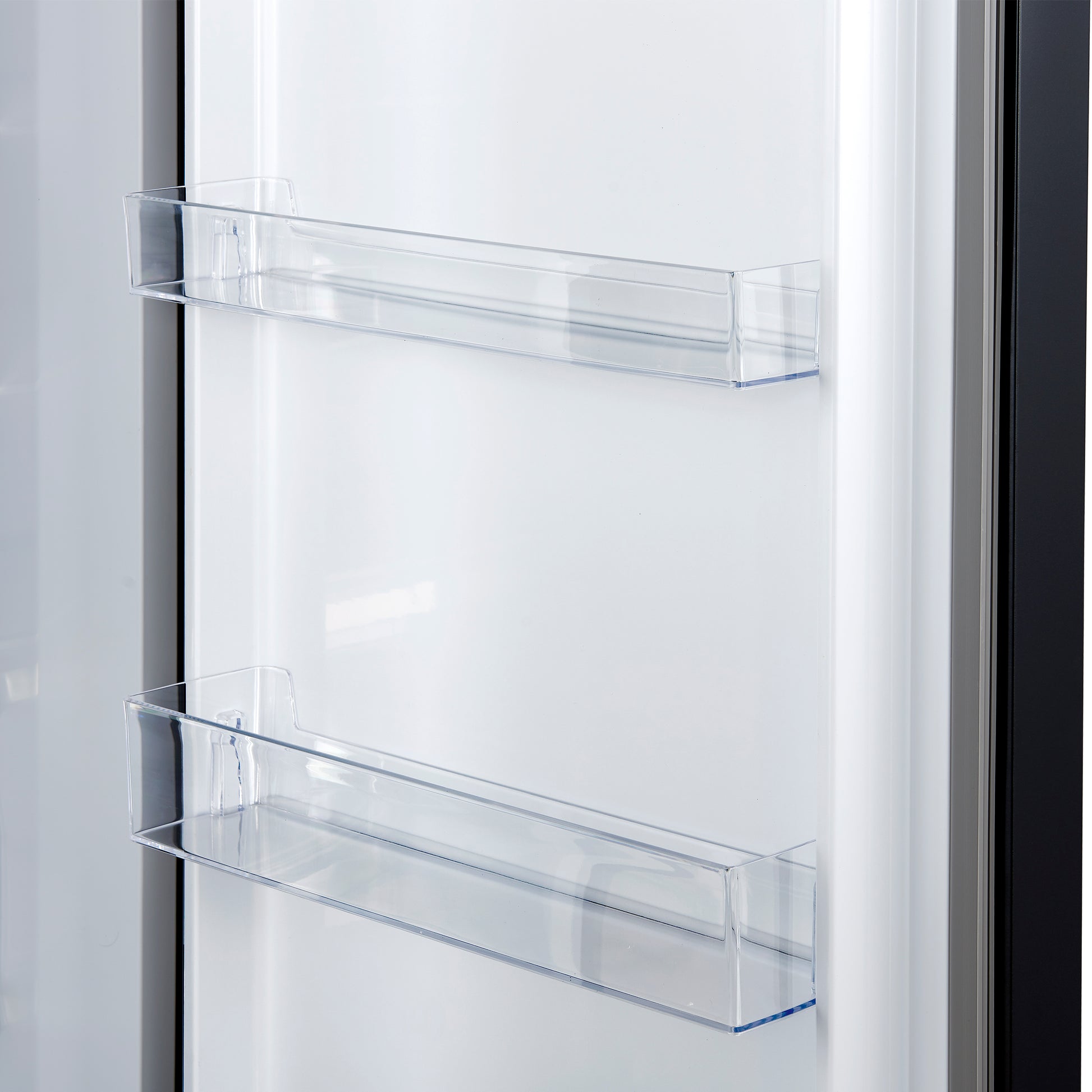 Forno Maderno 2-28-Inch Wide Convertible Refrigerator/Freezer in Black, Decorative Trim Grill, 27.2 cu.ft, 84-Inch High, ENERGY STAR Certified - Forno Appliances