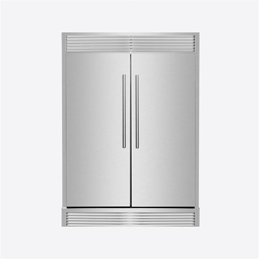 Forno Maderno 2-28-Inch Wide Convertible Refrigerator/Freezer, Decorative Trim, 27.2 cu.ft, 84-Inch High, ENERGY STAR Certified - Forno Appliances