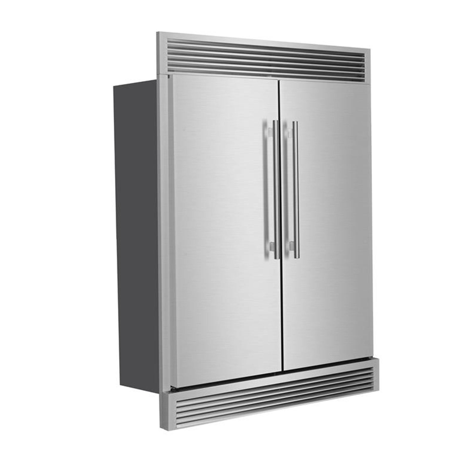 Forno Maderno 2-28-Inch Wide Convertible Refrigerator/Freezer, Decorative Trim, 27.2 cu.ft, 84-Inch High, ENERGY STAR Certified - Forno Appliances