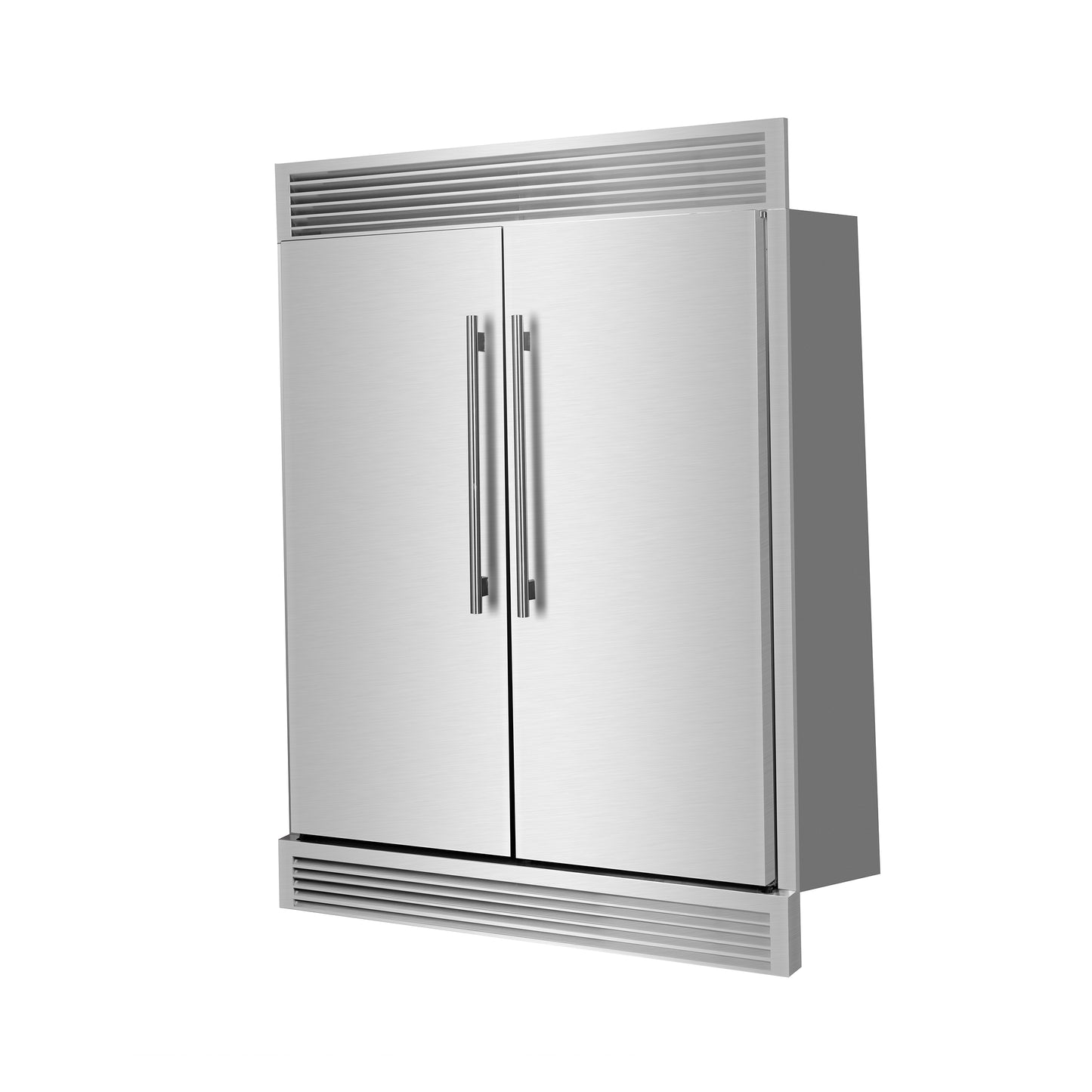Forno Maderno 2-28-Inch Wide Convertible Refrigerator/Freezer, Decorative Trim, 27.2 cu.ft, 84-Inch High, ENERGY STAR Certified - Forno Appliances