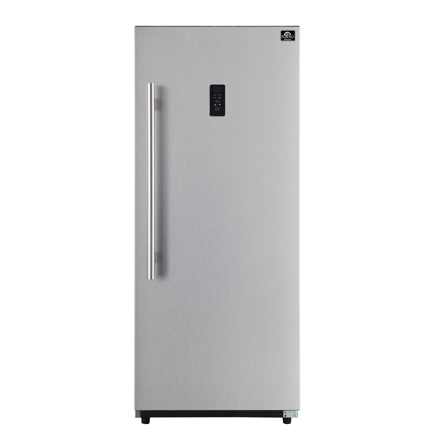 Forno Fortezza 28 Inch Right-Swing Convertible Refrigerator/Freezer, Stainless Steel, Total No Frost - Forno Appliances