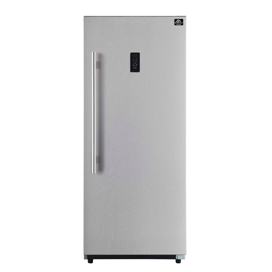 Forno Fortezza 28 Inch Right-Swing Convertible Refrigerator/Freezer, Stainless Steel, Total No Frost - Forno Appliances