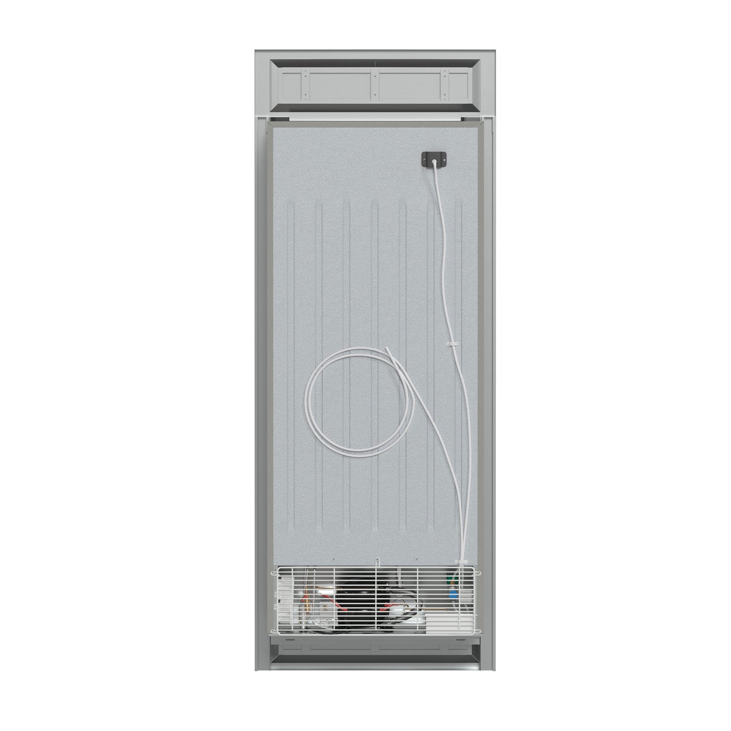 Forno Fortezza 32 Inch Left-Swing Freezer with Trim Kit, Stainless Steel, with Automatic Ice Maker - Forno Appliances