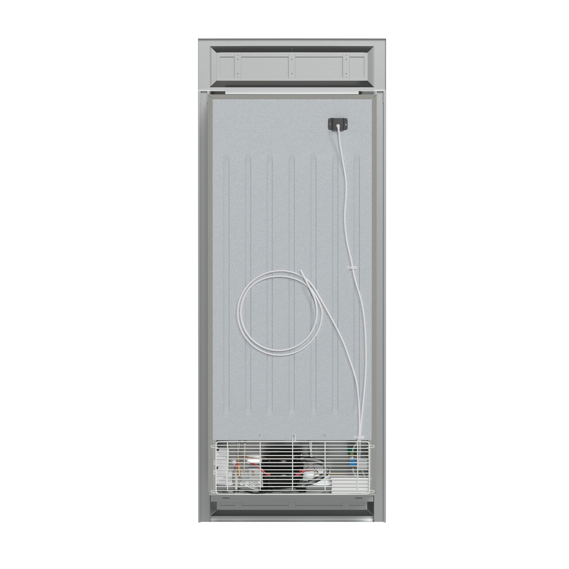 Forno Fortezza 32 Inch Left-Swing Freezer with Trim Kit, Stainless Steel, with Automatic Ice Maker - Forno Appliances