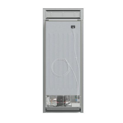 Forno Fortezza 32 Inch Left-Swing Freezer with Trim Kit, Stainless Steel, with Automatic Ice Maker - Forno Appliances