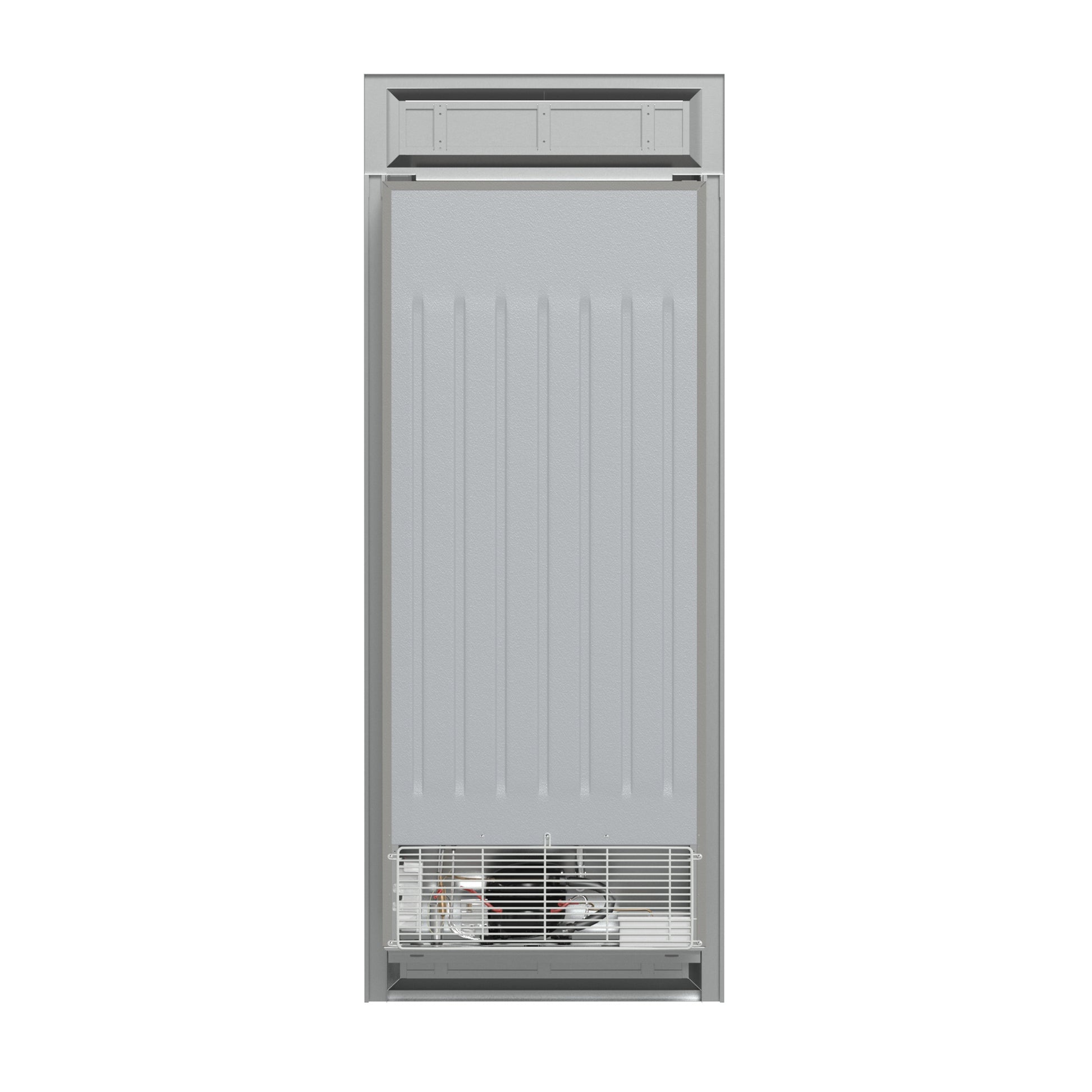 Forno Fortezza 32 Inch Right-Swing Convertible Refrigerator/Freezer with Trim Kit, Stainless Steel, Total No Frost - Forno Appliances