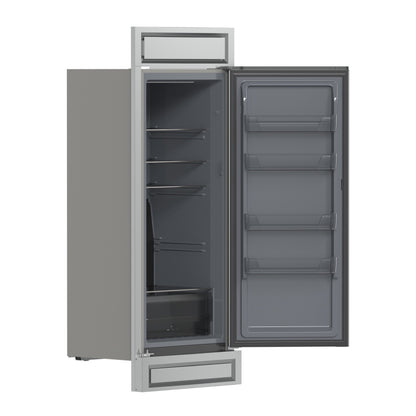 Forno Fortezza 32 Inch Right-Swing Convertible Refrigerator/Freezer with Trim Kit, Stainless Steel, Total No Frost - Forno Appliances