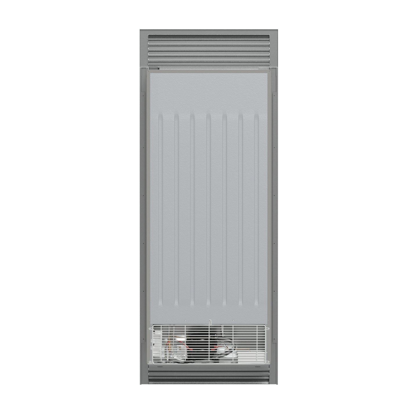 Forno Fortezza 32 Inch Right-Swing Convertible Refrigerator/Freezer with Trim Grill, Stainless Steel, Total No Frost - Forno Appliances