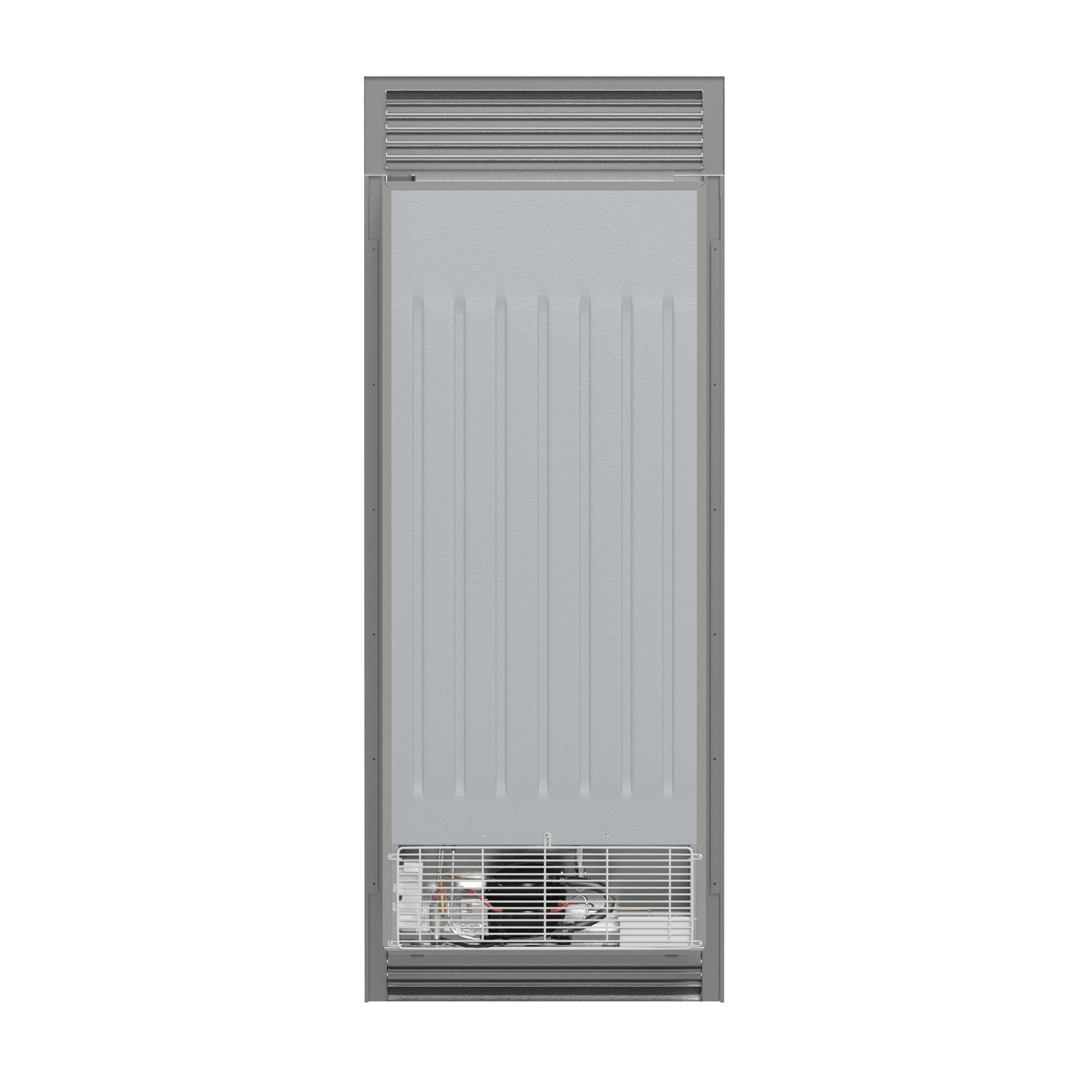 Forno Fortezza 32 Inch Right-Swing Convertible Refrigerator/Freezer with Trim Grill, Stainless Steel, Total No Frost - Forno Appliances